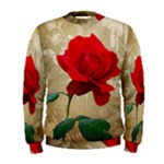 Red Rose Art Men s Sweatshirt