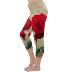 Capri Winter Leggings Back Capri Winter Leggings Back