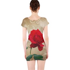 Short Sleeve Bodycon Dress Back Short Sleeve Bodycon Dress Back