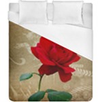 Red Rose Art Duvet Cover (California King Size)