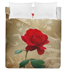 Red Rose Art Duvet Cover Double Side (Queen Size) from ArtsNow.com