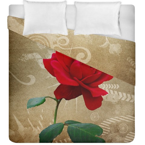 Red Rose Art Duvet Cover Double Side (King Size) from ArtsNow.com