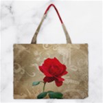 Red Rose Art Medium Tote Bag