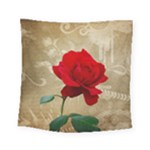 Red Rose Art Square Tapestry (Small)