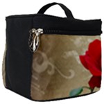 Red Rose Art Make Up Travel Bag (Big)