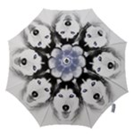 Wolf Moon Mountains Hook Handle Umbrella (Large)