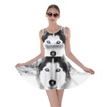 Wolf Moon Mountains Skater Dress