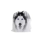 Wolf Moon Mountains Drawstring Pouch (Small)