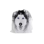 Wolf Moon Mountains Drawstring Pouch (Medium)