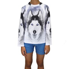 Kids  Long Sleeve Swimwear 