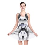 Wolf Moon Mountains Reversible Skater Dress