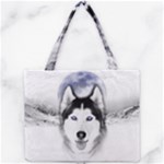 Wolf Moon Mountains Mini Tote Bag