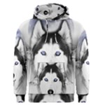 Wolf Moon Mountains Men s Pullover Hoodie