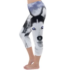 Capri Winter Leggings Back Capri Winter Leggings Back