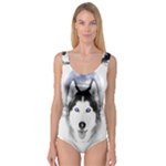 Wolf Moon Mountains Princess Tank Leotard 