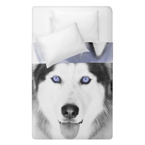 Wolf Moon Mountains Duvet Cover Double Side (Single Size) from ArtsNow.com