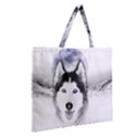 Zipper Large Tote Bag 