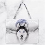 Wolf Moon Mountains Medium Tote Bag