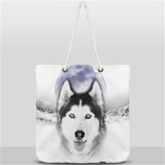 Full Print Rope Handle Tote (Large) 