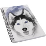 Wolf Moon Mountains 5.5  x 8.5  Notebook