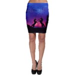 Unicorn Sunset Bodycon Skirt