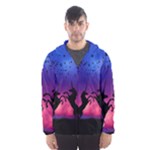 Unicorn Sunset Men s Hooded Windbreaker