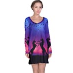 Unicorn Sunset Long Sleeve Nightdress