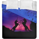 Unicorn Sunset Duvet Cover Double Side (King Size)