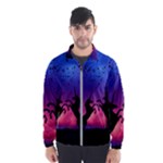 Unicorn Sunset Men s Windbreaker