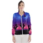 Unicorn Sunset Women s Windbreaker