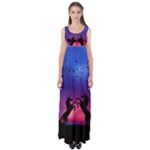 Unicorn Sunset Empire Waist Maxi Dress