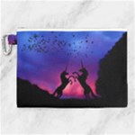 Unicorn Sunset Canvas Cosmetic Bag (XL)