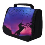 Unicorn Sunset Full Print Travel Pouch (Small)