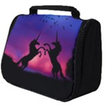 Unicorn Sunset Full Print Travel Pouch (Big)