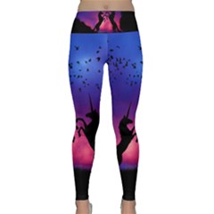 Lightweight Velour Classic Yoga Leggings 