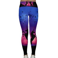 Lightweight Velour Classic Yoga Leggings 