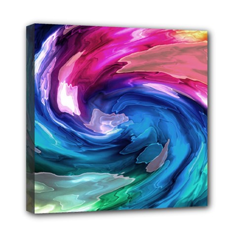 Water Paint Mini Canvas 8  x 8  (Stretched) from ArtsNow.com