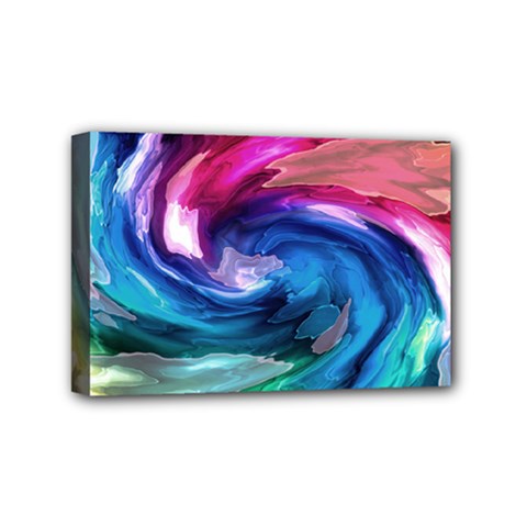Water Paint Mini Canvas 6  x 4  (Stretched) from ArtsNow.com