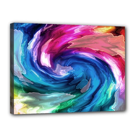 Water Paint Canvas 16  x 12  (Stretched) from ArtsNow.com