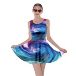 Water Paint Skater Dress