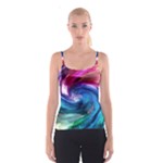 Water Paint Spaghetti Strap Top