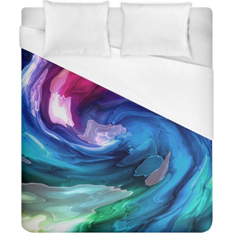 Water Paint Duvet Cover (California King Size) from ArtsNow.com