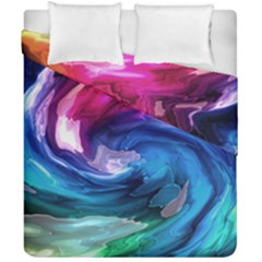 Water Paint Duvet Cover Double Side (California King Size) from ArtsNow.com