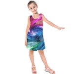 Water Paint Kids  Sleeveless Dress