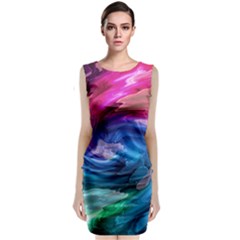 Sleeveless Velvet Midi Dress 