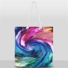 Full Print Rope Handle Tote (Large) 