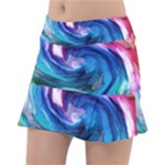 Water Paint Tennis Skirt