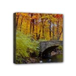 Stone Country Bridge Mini Canvas 4  x 4  (Stretched)