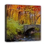 Stone Country Bridge Mini Canvas 8  x 8  (Stretched)