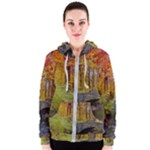 Stone Country Bridge Women s Zipper Hoodie